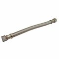 Jones Stephens 3/8 in. x 3/8 in. FL x OD Flexible Stainless Steel Texas Style Faucet Connector 9 in. Length S04245